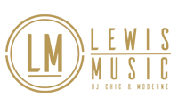 Lewis Music : Dj chic et moderne à Lyon, Grenoble et en Rhône-Alpes. Mariage, cocktail, soirée d'entreprise, anniversaire. Logo